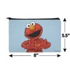 Sesame Street Vintage Elmo Makeup Cosmetic Bag Organizer Pouch - 4 of 4