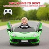 Remote Control Ride on Cars for Kids, 12V Electric Cars for Kids Ages 4-8, Licensed Lamborghini, 12V Battery Powered - 3 of 4