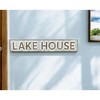 HomeRoots 5" X 24" Gray and Brown Lake House Metal Wall Decor - 2 of 4
