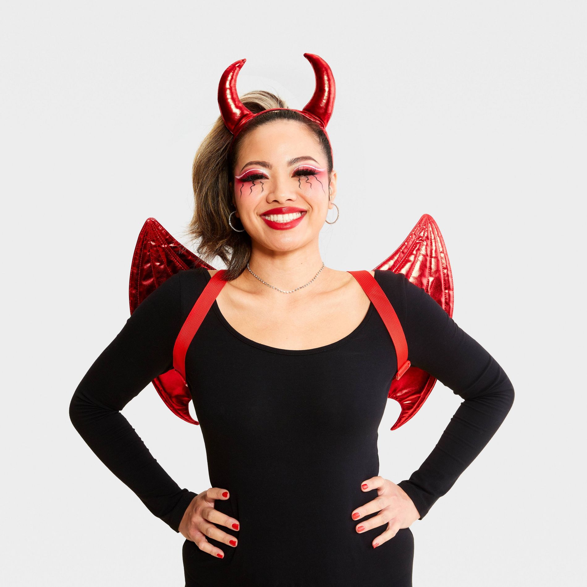 2pc Adult Devil Halloween Costume Kit - Hyde and EEK! Boutique™