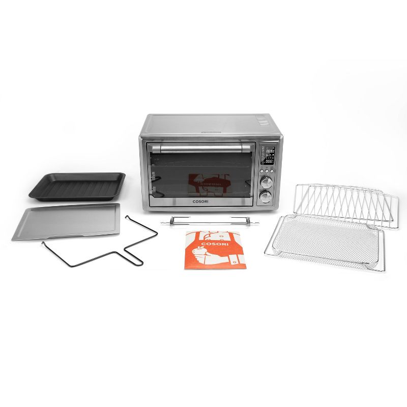 Cosori Deluxe XL Digital Air Fryer Toaster Oven with Bonus Rack, 4 of 9