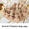GSE 7/8-Inch Solid Wooden Replacement Bingo Balls for Parties, Bingo Nights, Prize Raffles - 4 of 4