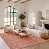Nourison Versatile Solid Diamond Indoor Outdoor Flatweave Area Rug - 4 of 4