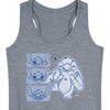 Women's - Disney - Lilo & Stitch Graphic Racerback Tank - 2 of 4