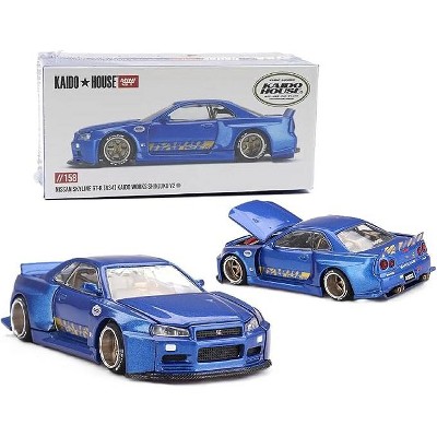 Kaido House Mini GT Nissan Skyline GT-R (34) Kaido Words (V2 Aero) SHINJUKU V2
