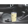 Elanze Designs Bumble Bee Hive Honeycomb Wrap-Around Design 20 Ounce Stainless Steel On-The-Go Coffee Mug, Thermal Travel Tumbler with Leak Resistant - 3 of 4