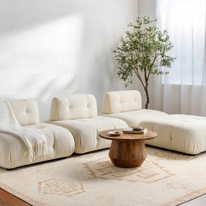 Hauteloom Rectangle Area Rug  Beige - 1 of 4