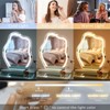 VANITII Vanity Makeup Cloud LED Mirror With Lights Strip Smart Control Wall Mount Decor Glass Hanging Removable - 3 of 4