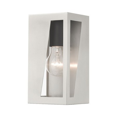 Livex Lighting Forsyth 1 - Light Wall Light in  Brushed Nickel