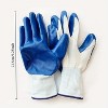 Paaaawaters 10pairs Work Gloves for Men Women Non-slip, Nitrile Rubber Coated Working Garden Yard Gloves Bulk with Grip Lightweight - 3 of 4