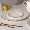 Noritake Noble Pearl Set of 4 Dinner Plates - 3 of 4