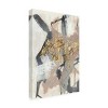 Trademark Fine Art -Jennifer Goldberger 'Golden Blush I' Canvas Art - 3 of 4