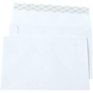 MyOfficeInnovations EasyClose Invitation Envelopes 5.75" x 8.75" White Wove 100/Bx 394063 - 1 of 4