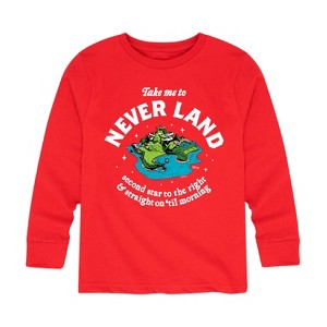 Boys' - Disney - Peter Pan Long Sleeve Graphic T-Shirt - 1 of 3