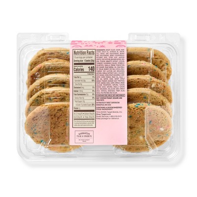 Cotton Candy Cookies with Vanilla Cream Micro Cups - 12.5oz - Favorite Day™