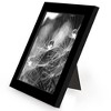 Americanflat 6x6 Picture Frame with Polished Plexiglass - Set of 12 - Signature Collection - Picture Frames with Engineered Wood -Black - 4 of 4