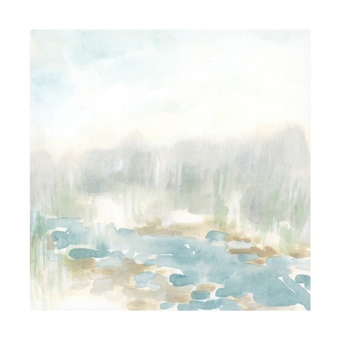 Trademark Fine Art - June Erica Vess Misty Creekbed I Canvas Art - 35 X ...