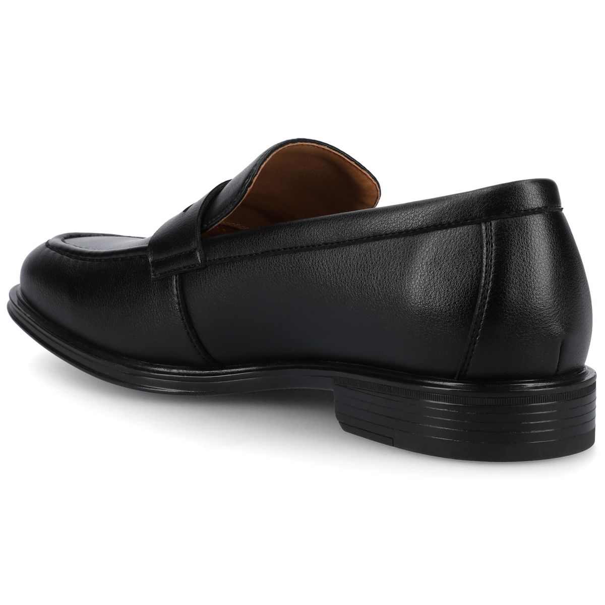 Vance Mens Phineas Medium and Wide Width Slip-on Penny Loafer Dress Shoe - thumbnail 7