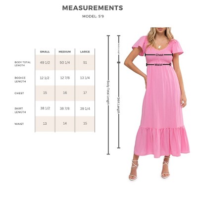Sage Green Empire Waist Midi Dress with Flutter Sleeves