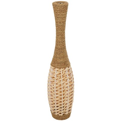 Rattan Floor Vase