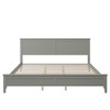 King Size Platform Bed with Headboard for Bedroom - 4 of 4