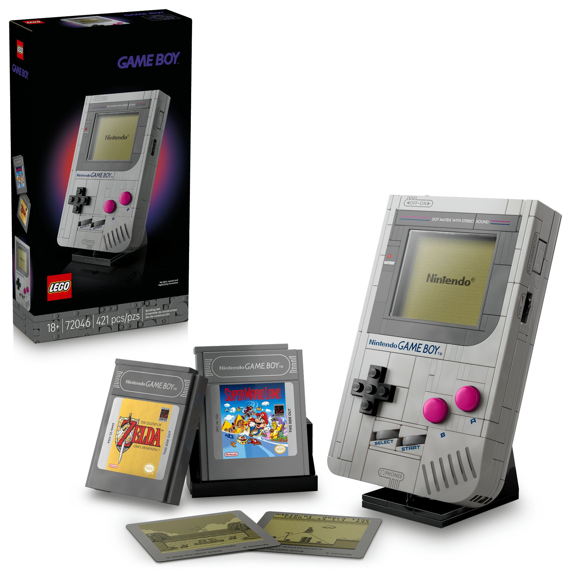 LEGO Super Mario Game Boy Building Sets for Adults Ages 18+ 72046