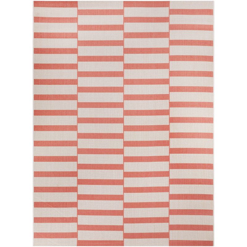 Staggered Blocks Outdoor Rug - Threshold™, 1 of 4