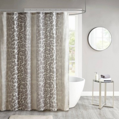 Shiva Cotton Gauze Shower Curtain Neutral