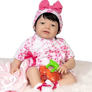 Paradise Galleries Realistic Toddler Doll - Hanami, 21 inch in SoftTouch Vinyl, 7-Piece Reborn Doll Gift Set - 1 of 4