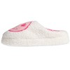 Kensie Womens' Slippers - Comfy House and Bedroom Slippers, Cute Fluffy Slippers for Women, Ivory Multi, 6-7 - 3 of 4