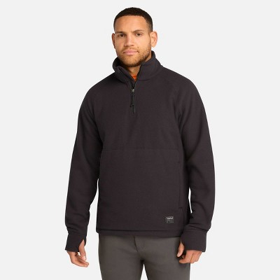 Timberland Men's Irvine 1/4-Zip Waffle Fleece Jacket