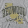 Men's Redwood National Park State Line Crewneck Sweatshirt - 2 of 4