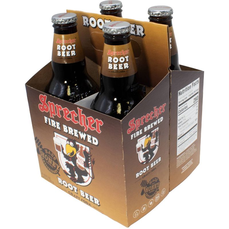 Sprecher Root Beer - 4pk/16 fl oz Glass Bottles, 3 of 4