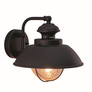 Vaxcel Harwich 1 - Light Sconce in  Textured Black - 1 of 4