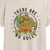 Women's - Teenage Mutant Ninja Turtles - There Are No Rules Oversized Graphic T-Shirt - 2 of 4