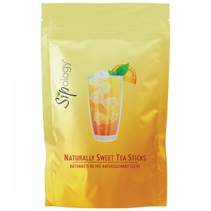 Sipology Raspberry Tart Iced Tea 10-Pack | Instant Black Tea Drink Mix Sticks - 1 of 4