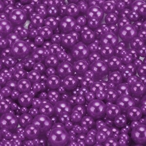 Unique Bargains No Hole ABS Round Faux Pearl for Vase Fillers DIY Home Decoration 800 Pcs - 1 of 4