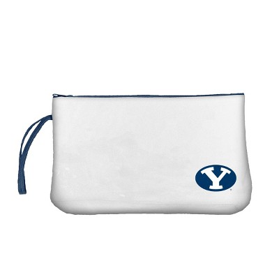 NCAA BYU Cougars Clear Zip Closure Wristlet