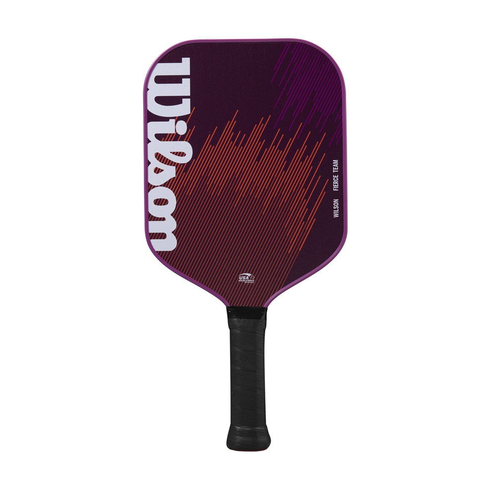 Wilson 16'' Fierce Team Traditional Pickleball Paddle - Purple