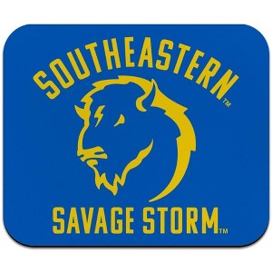 Southeastern Oklahoma State University Savage Storm Logo Low Profile Thin Mouse Pad - 1 of 2