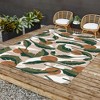 Marta Barragan Camarasa Simple tropical nature T Outdoor Rug - Deny Designs - 3 of 4