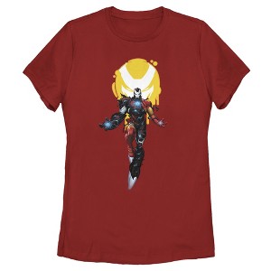 Women's Marvel Iron Man Venom Symbol T-Shirt - 1 of 3