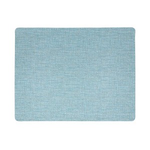 Frieling EveryDay Rectangular Placemat, Non-Slip Vinyl & Polyester Dining TableMat, Decorative Kitchen Linen, 13" x 17", Vinyl & Polyester Woven - 1 of 4