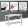48x24"NSF Stainless Steel Folding Table, Heavy-Duty Commercial Prep Table for Kitchen, Restaurant & Home, 500 LBS Capacity with Adjustable Undershelf - 3 of 4