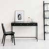 MH London Brockwell 44" Modern Metal Writing Desk - 4 of 4