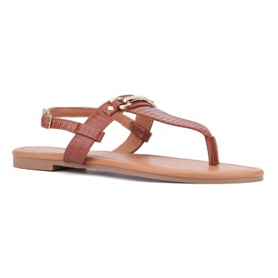 New York & Company Women's Angelica Flat Sandal