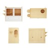 Famapy Climbable Cat Cabinet Drawer Cat Litter Box Litter Splash Resistant Easy to Clean - 3 of 4