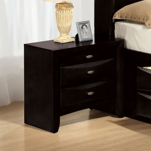 NicBex Modern Contemporary Nightstand with 2 Drawers,Solid wood Bedside Table with Knob Pulls for Living Room Bedroom - 1 of 4