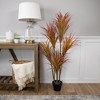 Northlight Real Touch™️ Green and Red Artificial Dracaena Potted Plant - 54" - 2 of 4