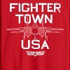 Men's - Top Gun - Property Of Fighter Town Long Sleeve Graphic T-Shirt - 2 of 3